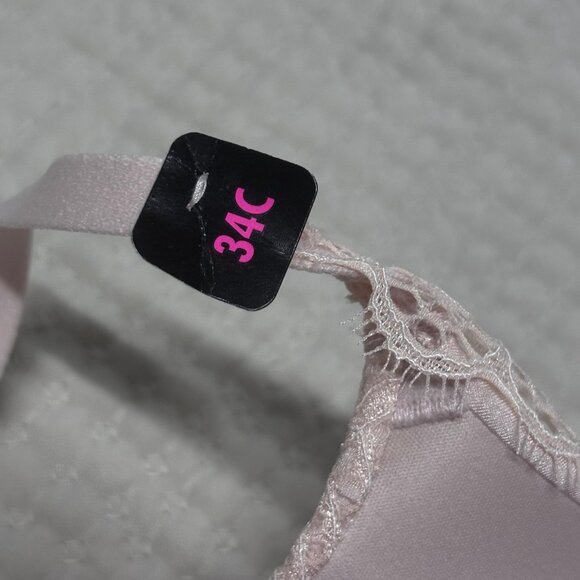 Blush Pink Push Up Bra, 34C NEW with Tag, La Senza - Picture 5 of 11